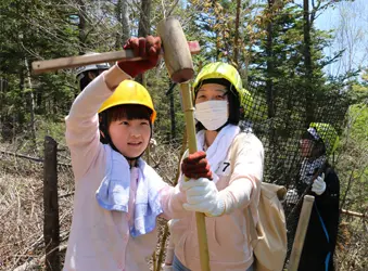 「富士山の森づくり」活動